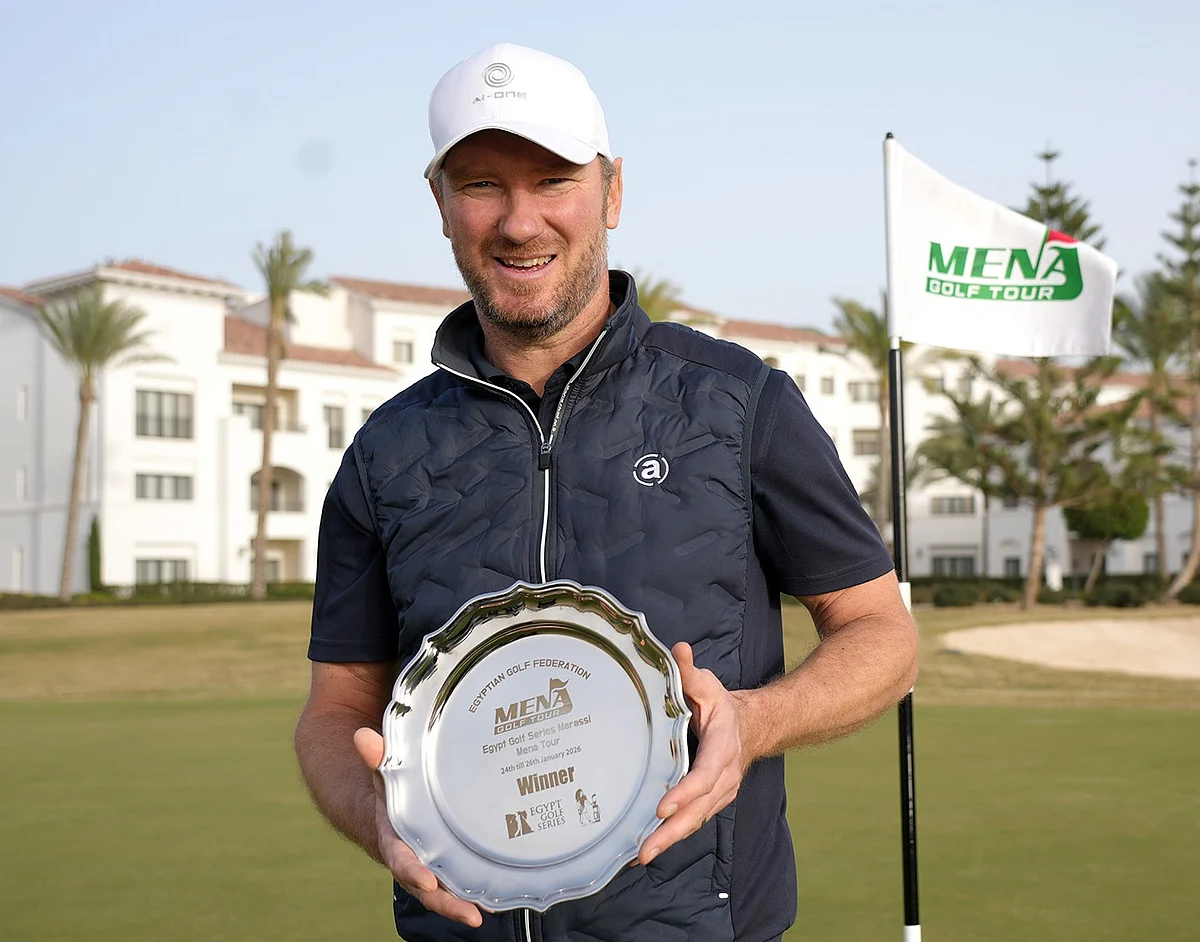 İngiliz Chris Wood, Mena Golf Tour'un 1 Numaralı Yerini Geri Almak için Dramatik Play-Off Kazandı
