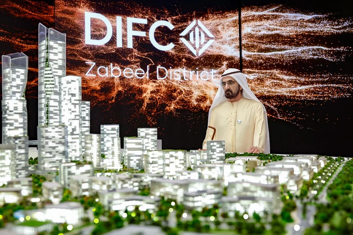 Şeyh Muhammed, Dıfc'nin 100 Milyar İkinci Aşamasını Başlattı
