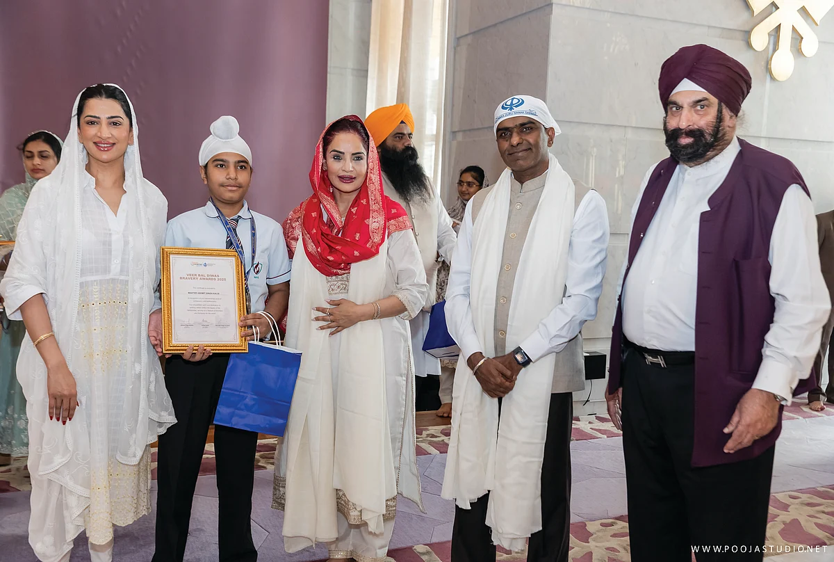 Veer Bal Diwas Cesaret Ödülleri Guru Nanak Darbar Gurudwara Dubai'de Kutlandı