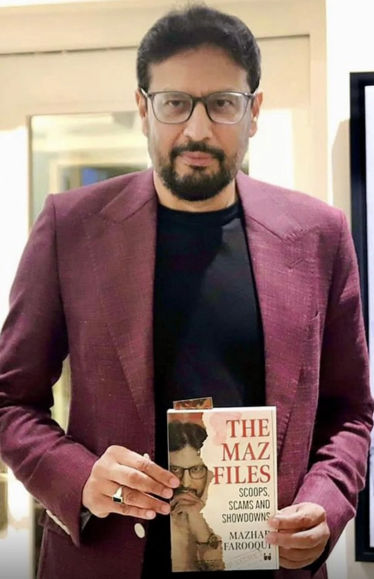 Vistas Media, Khaleej Times Kıdemli Editörü Mazhar Farooqui'nin 'Maz Dosyalarının' Haklarını Satın Aldı