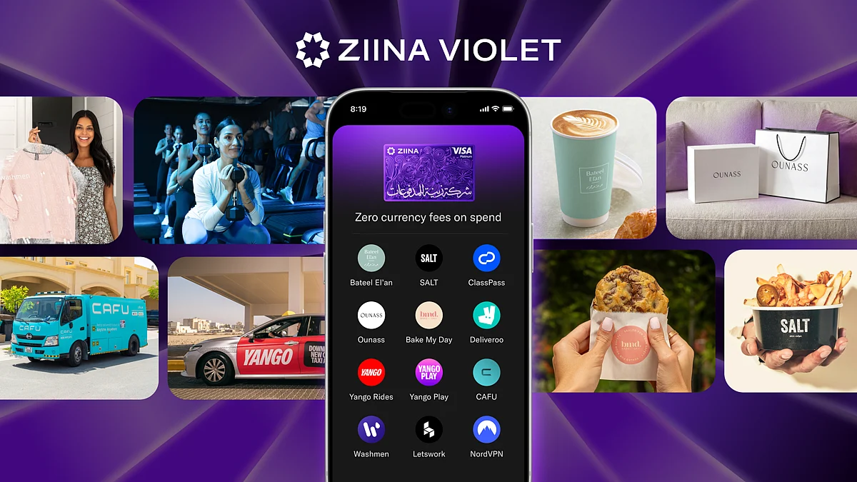 Ziina, BAE'de Günlük Harcamalar için Oluşturulmuş Bir Yaşam Tarzı Üyeliği Olan Violet'i Başlattı