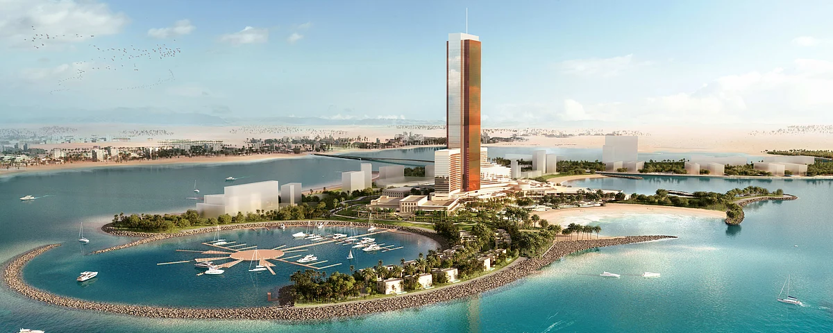 Al Marjan Island Resort'u Doğrudan BAE'nin E311, E611 Otoyollarına Bağlamak için Wynn Köprüsü