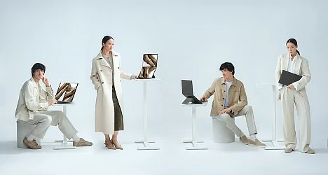Asus, Intel Core Ultra X9 ile BAE'de Zenbook Duo Ux8407aa'yı Piyasaya Sürdü