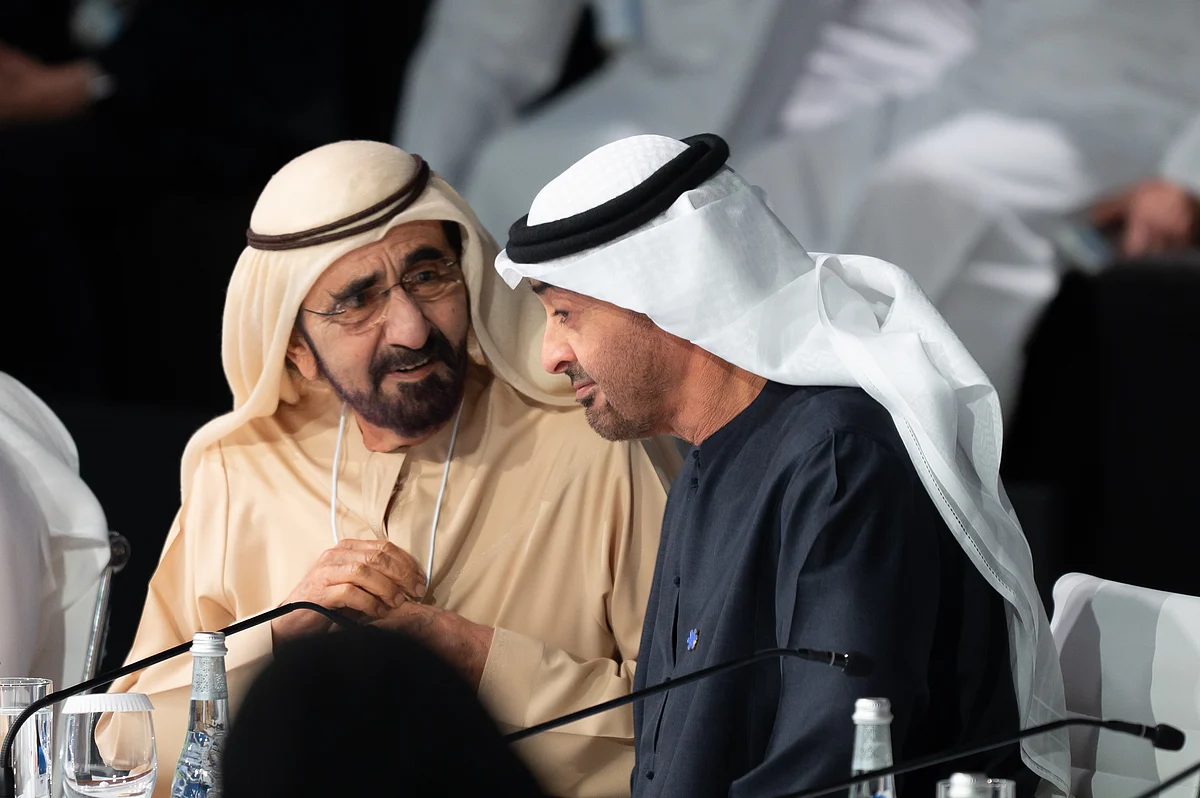 BAE Başkanı ve Dubai Hükümdarı Dünya Ödüllüler Zirvesi'nin Açılışına Katıldı