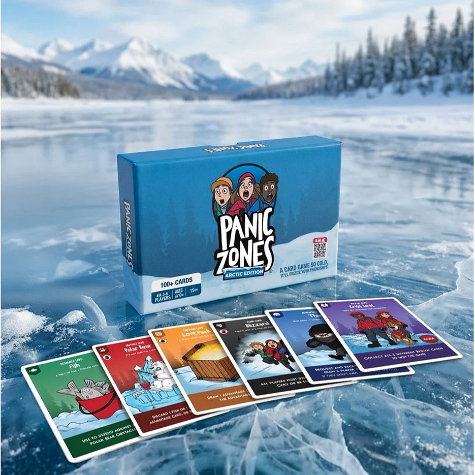 BAE Merkezli Kart Oyunu Panik Bölgeleri: Arctic Edition, Topluluk Oyunuyla İvme Kazanıyor