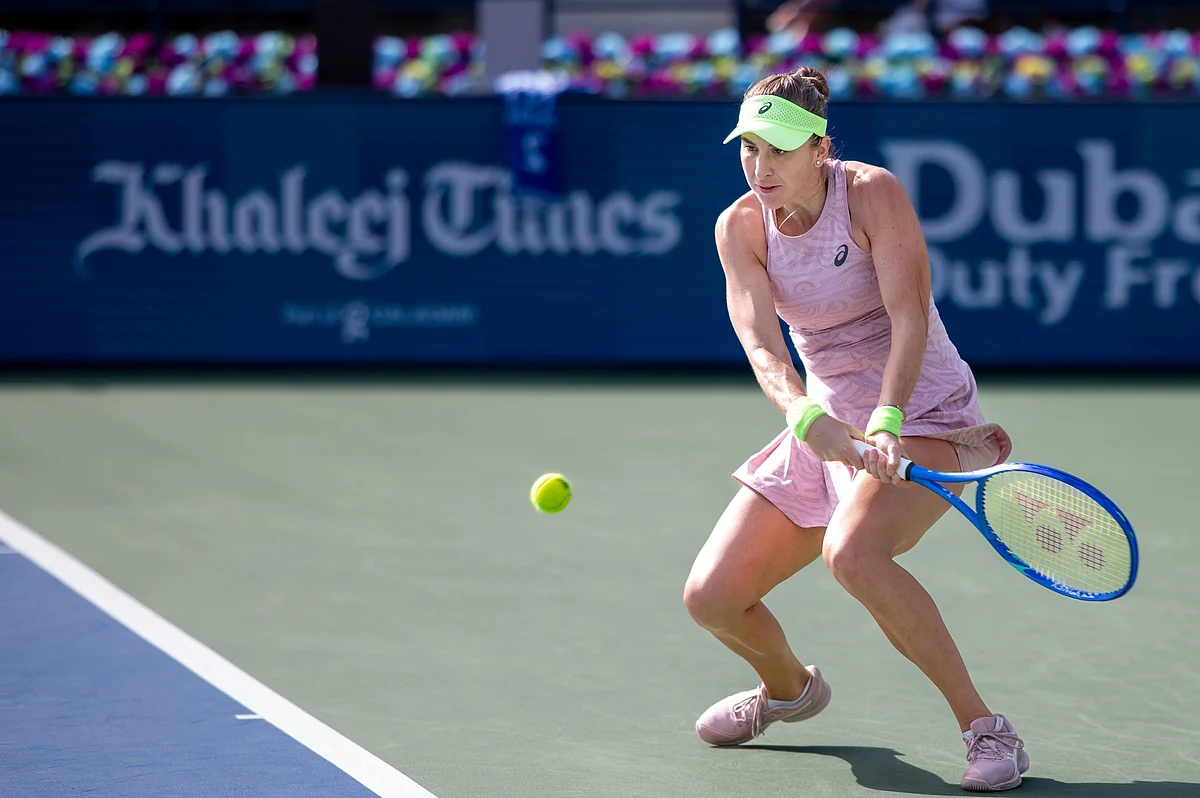 Bencic, Dubai Rüyasını Canlı Tutmak için Fitness Sorunlarını Maskeliyor