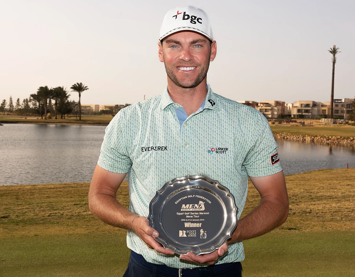 Davidson, Mısır'daki Maiden Mena Golf Turu Unvanını Mühürlemek için Çarpıcı bir Play-Off Kartalı İndirdi