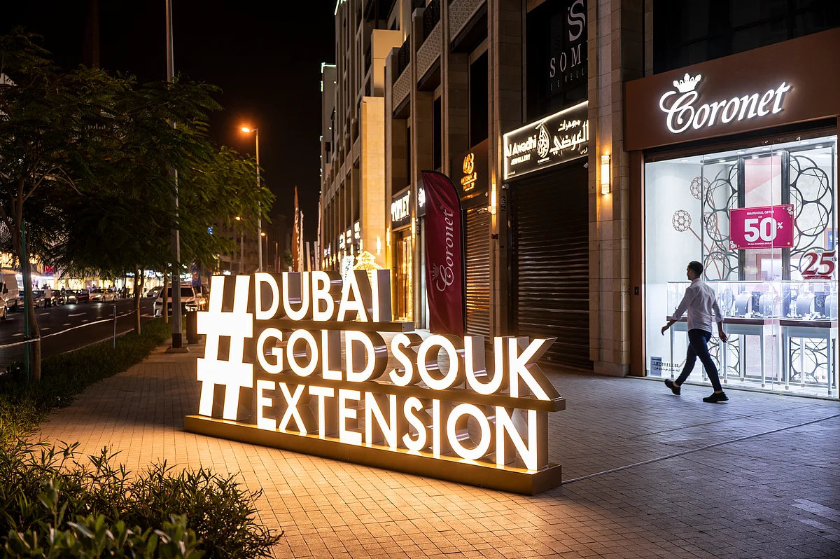 Dubai: Altın Fiyatları Hafta Başında Kar Elde Etmek için Dh600'ün Altına Düştü