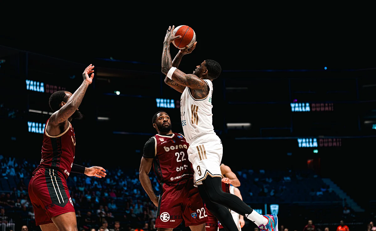 Dubai Basketbol, Aba Ligi Playofflarında Büyük Galibiyetle Yerini Aldı