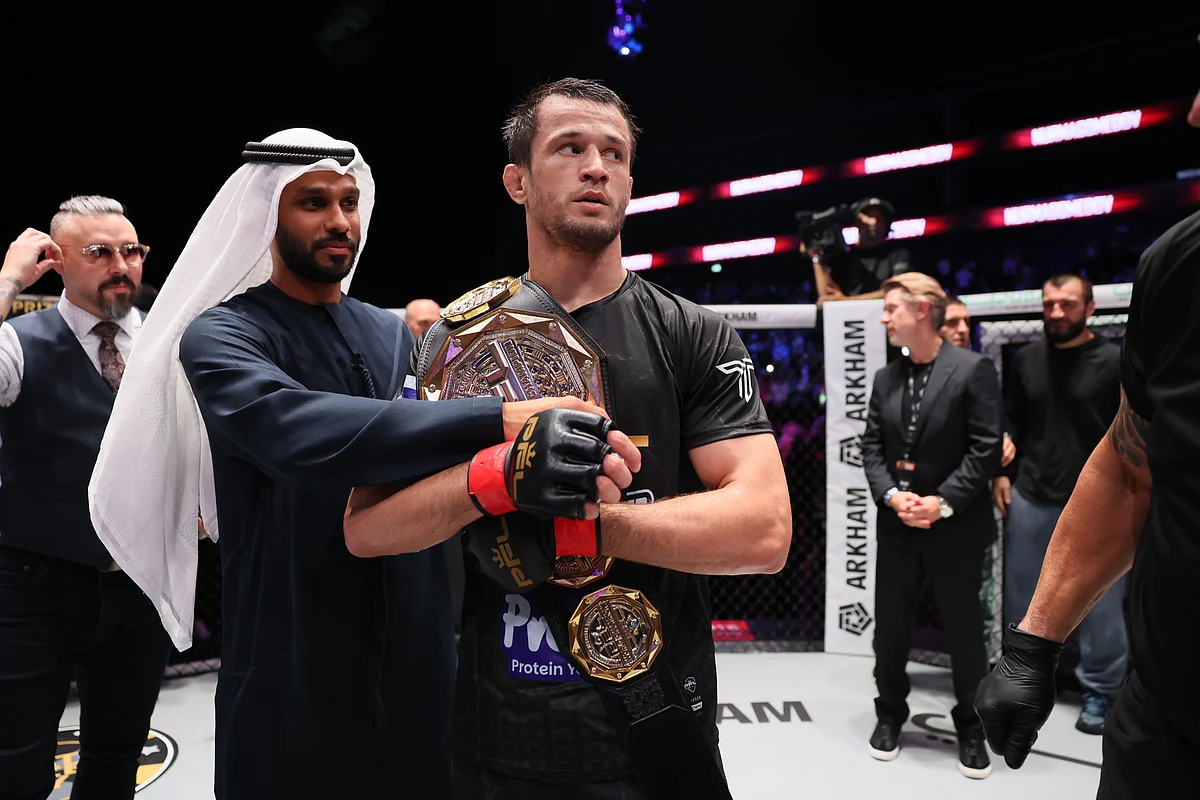 'Dubai İkinci Bir Evden Daha Fazlası': Usman Nurmagomedov Pfl Kemerini Koruyor, Kalabalık Desteğini Övüyor