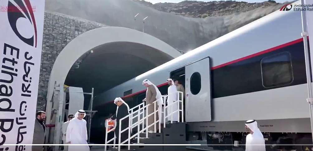 Dubai Polis Şefi Yardımcısı Etihad Demiryolu ile Fujairah'a Gitti