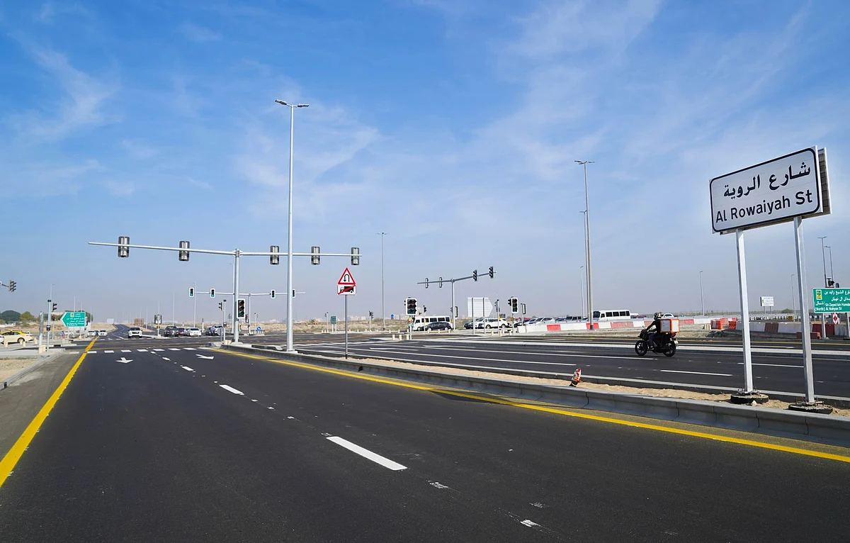 Dubai'nin Al Rowaiyah Caddesi Şimdi Açık; E311'i Nadd Hessa, Dso ile Bağlayacak şekilde Ayarlandı