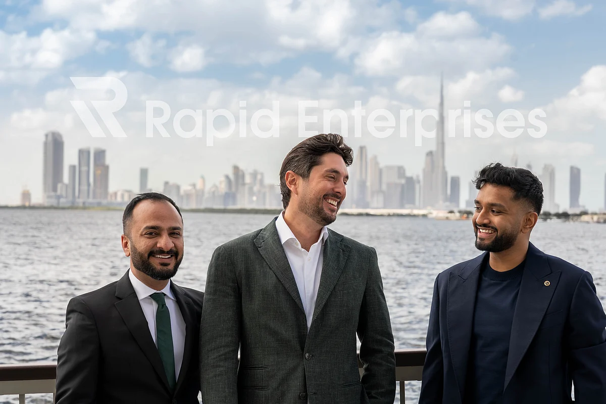 Dubai'nin Bir Sonraki Büyüme Aşaması için Rapid Enterprises'ın Çoklu Hizmet Modeli içinde