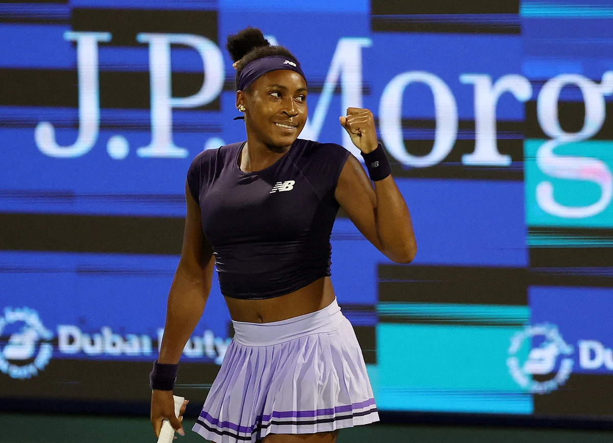 Gauff, Dubai Çeyrek Finallerine Ulaşmak için Üç Maç Puanı Kurtardı