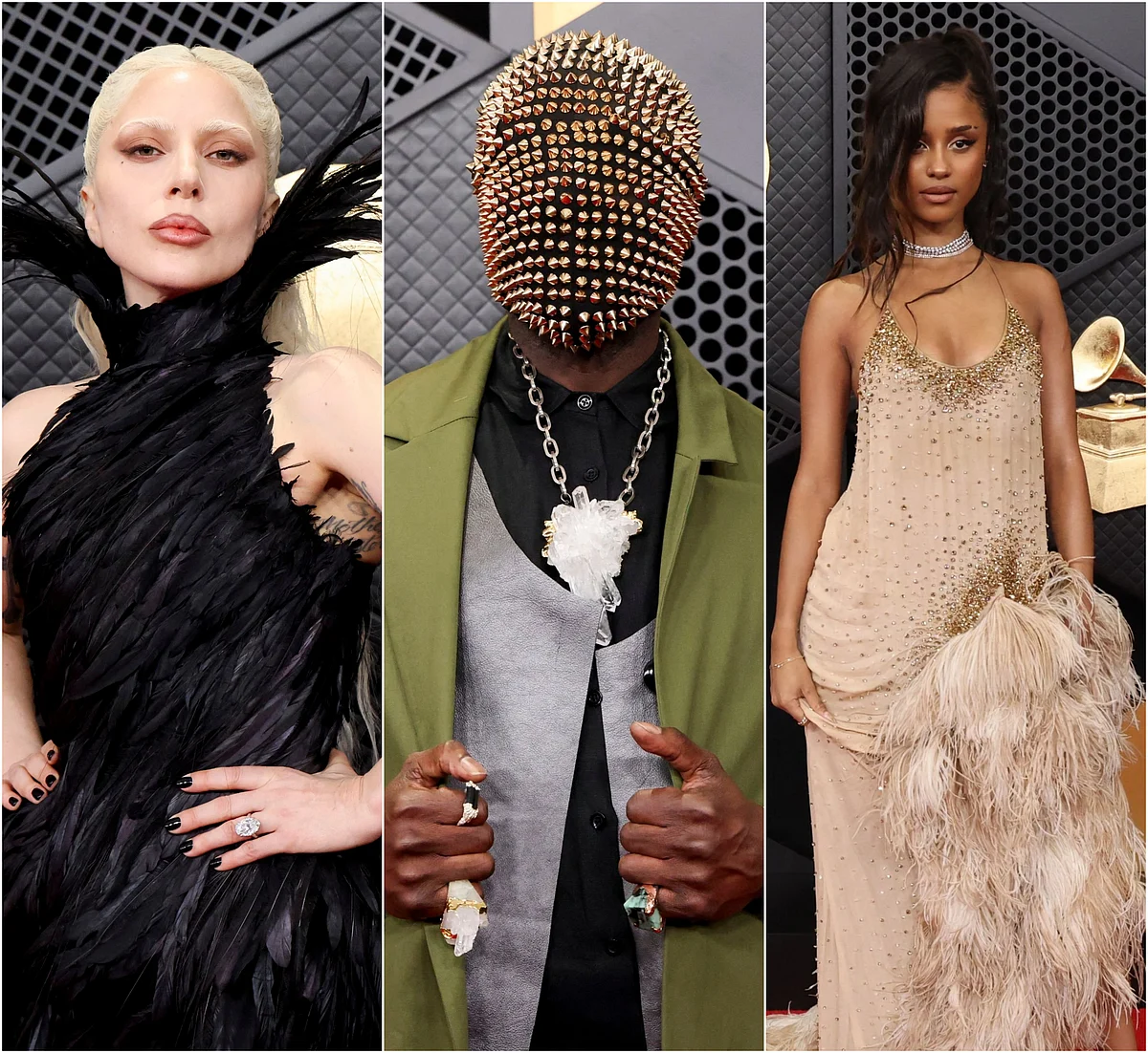 Grammy 2026 Kırmızı Halı: Kim Ne Giydi; 'Buzdan' Klasik Siyah Beyaza