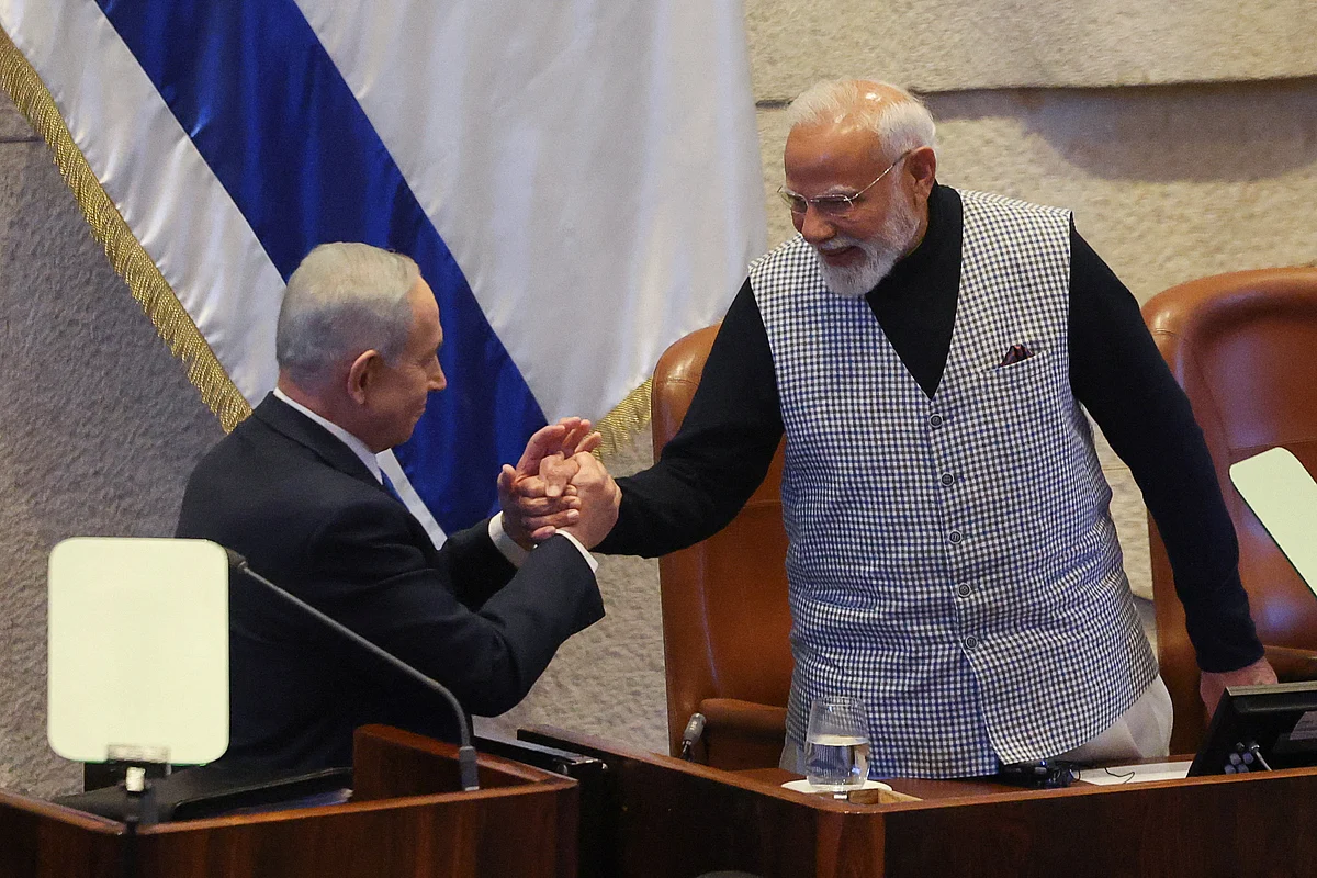 Hindistan Başbakanı Modi, İsrail Knesset'e 'Diyalog, Barış, İstikrar için Size ve Dünyaya Katılıyoruz' Dedi