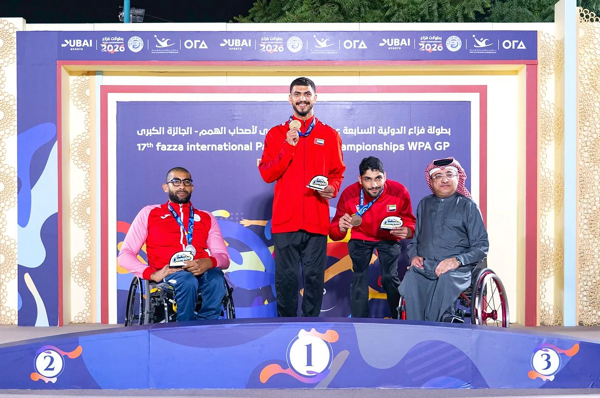 Othman, Fazza Para Atletizm Şampiyonası'nda BAE için ilk Altını Perçinledi
