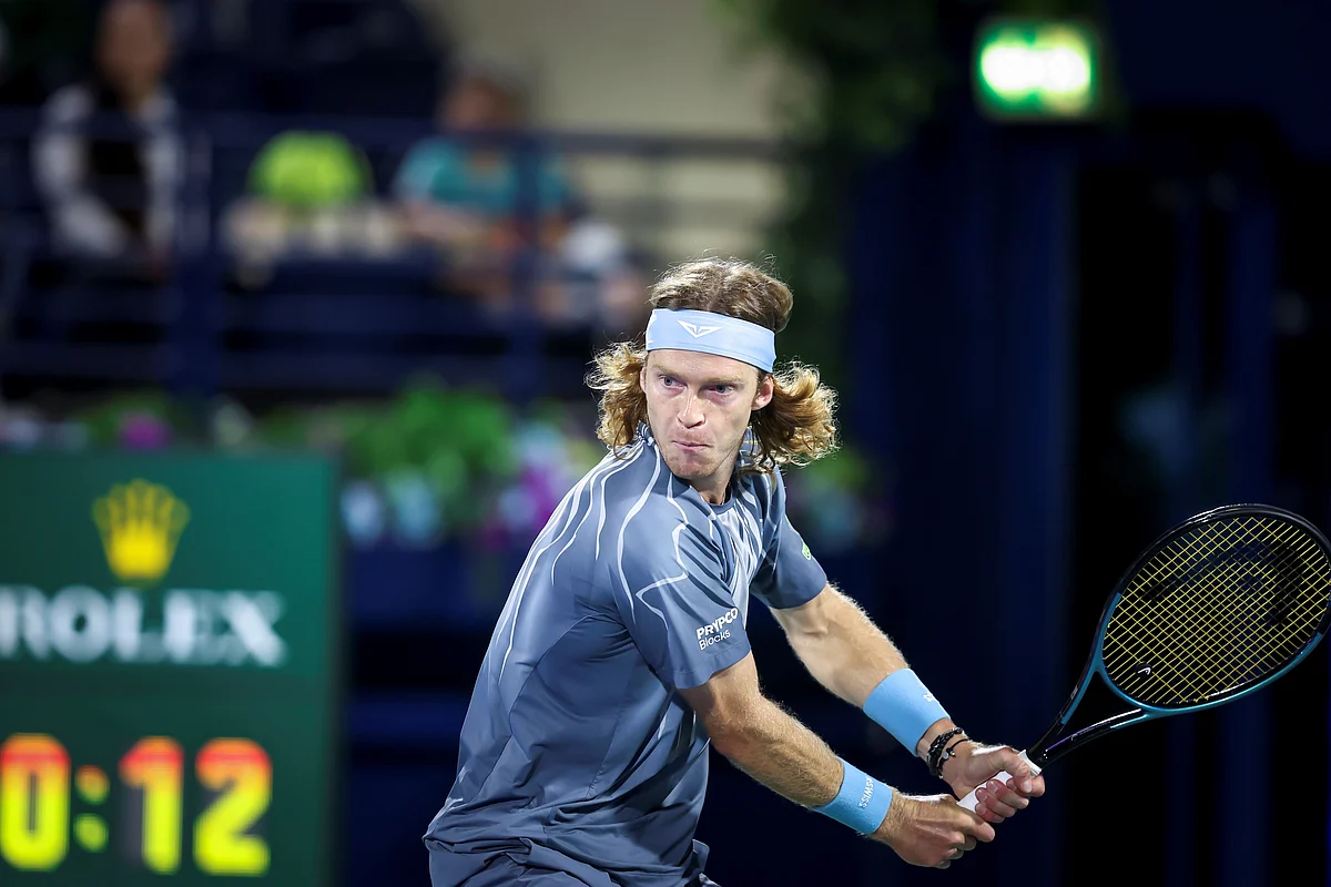 Rublev, Ddf Tenis Şampiyonasında Beşinci Yarı Finale Çıkmak için Elit Şirkete Katıldı