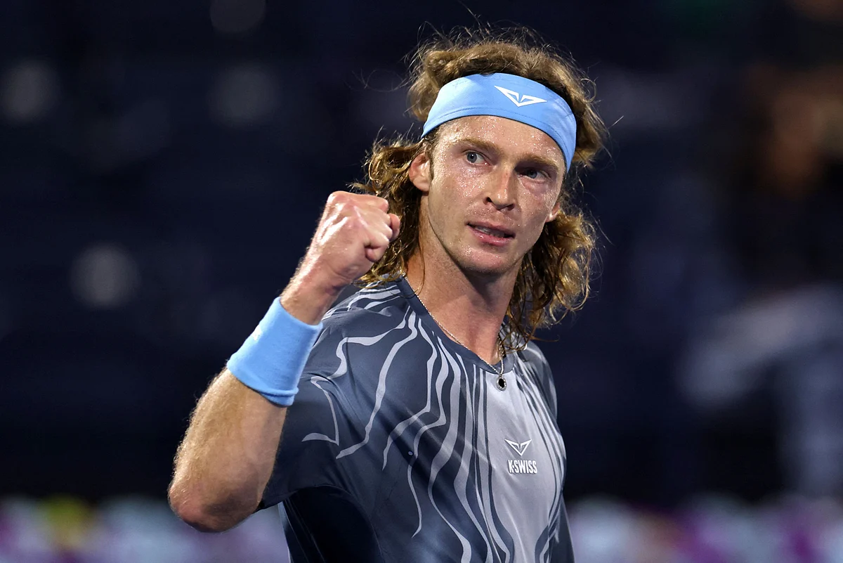 Rublev, Eski Şampiyonların Dubai Mahallelerine Ulaşması için Savaşı Kazandı