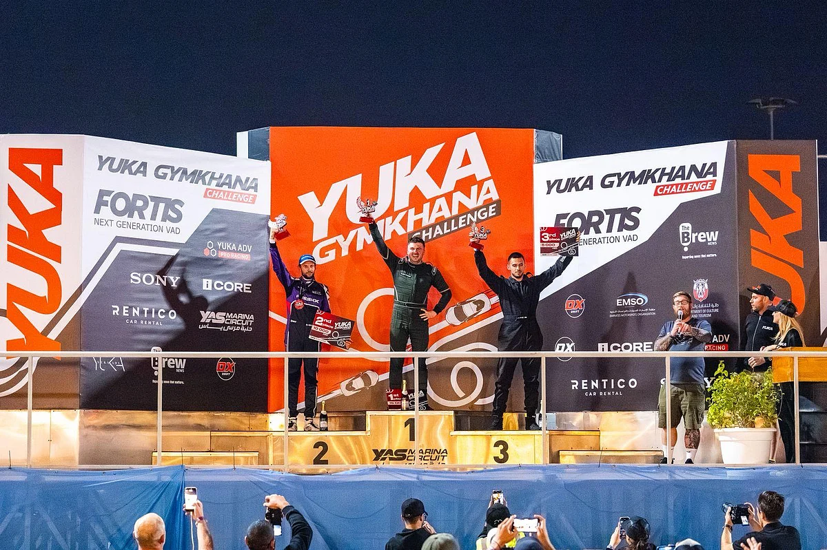 Yuka Gymkhana Challenge 2026 Yas Marina Pistini Devraldı