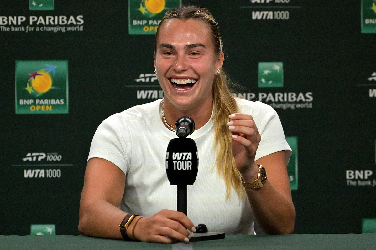 Tenis: Aryna Sabalenka, Indian Wells'in Önünde Nişanlandığını Duyurdu